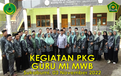 PENILAIAN KINERJA GURU (PKG) TAHUN 2022 Di MI MWB JALANCAGAK